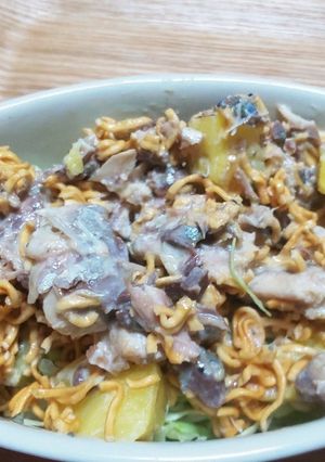 鯖缶のポテマヨ和え-レシピのメイン写真
