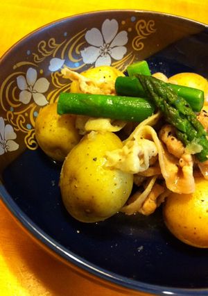 新じゃがと豚バラ肉の塩煮-レシピのメイン写真
