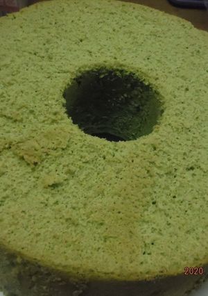 大人向け☆抹茶シフォンケーキ-レシピのメイン写真