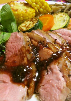 フライパンで★鴨むね肉のロースト-レシピのメイン写真