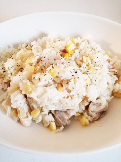簡単☆美味しい☆チキンとコーンごはん☆-レシピのメイン写真