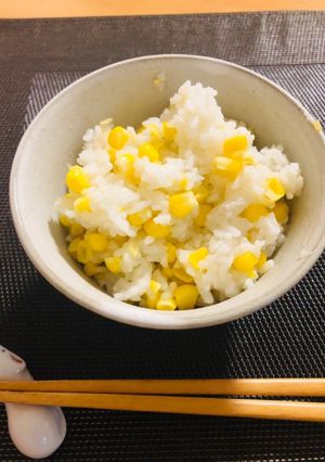 とうもろこし　炊き込みご飯　圧力鍋でも！-レシピのメイン写真