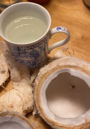 生ココナツを楽しむ-レシピのメイン写真
