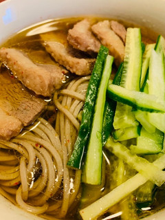 鴨南蛮そば(きゅうり編)-レシピのメイン写真