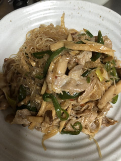 春雨青椒肉絲-レシピのメイン写真