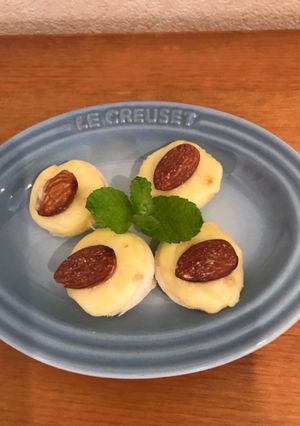 一口サイズのアーモンドチーズパン-レシピのメイン写真