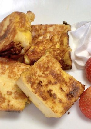 材料3つ!高野豆腐のフレンチトースト-レシピのメイン写真