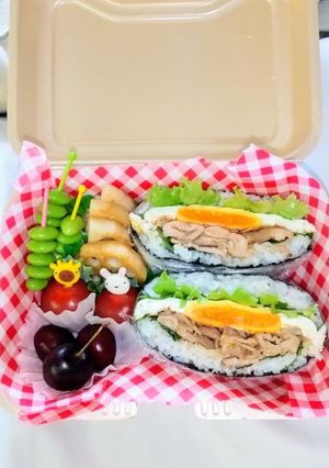 簡単で見た目も最高！おにぎらず弁当-レシピのメイン写真