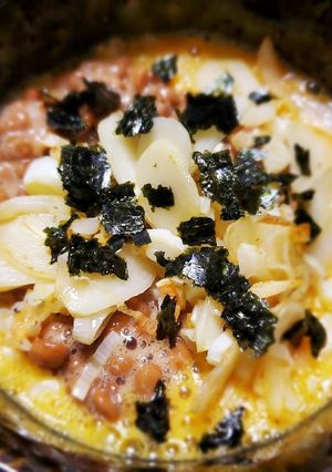 美華ちゃんの卵かけ納豆ご飯２-レシピのメイン写真