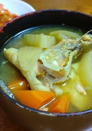 鮭味噌カレー汁-レシピのメイン写真