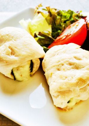 ささみ梅しそチーズ巻き♪-レシピのメイン写真