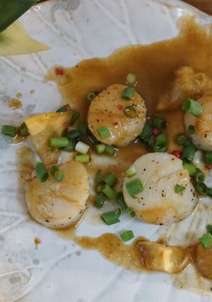 ホタテのレモンバターソテー-レシピのメイン写真