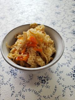 油揚げと生姜の炊き込みご飯-レシピのメイン写真