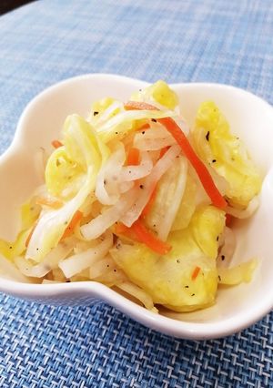 塩もみ野菜の爽やかレモンサラダ。-レシピのメイン写真