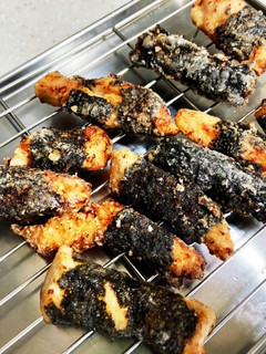 子供も大好き!胸肉の海苔巻き揚げ-レシピのメイン写真