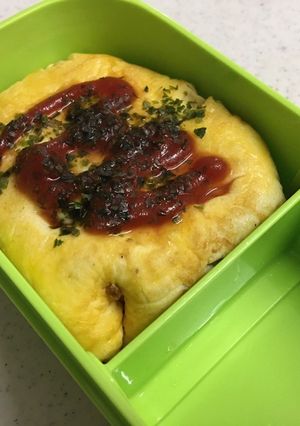 オムライス弁当の詰め方-レシピのメイン写真