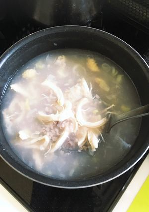 鶏胸肉の参鶏湯風スープ-レシピのメイン写真