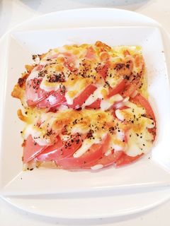 トマトのチーズ焼き-レシピのメイン写真