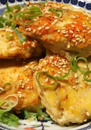 豆腐入り鶏ごぼうつくね-レシピのメイン写真