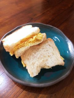 シンプルな卵焼きサンドイッチ-レシピのメイン写真