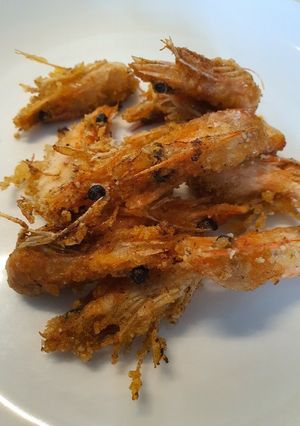 海老の頭の唐揚げ-レシピのメイン写真
