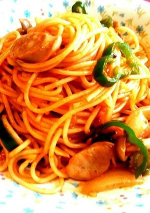 大人のナポリタン♪♪-レシピのメイン写真