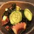 【簡単】★タコワカメきゅうりの酢の物★