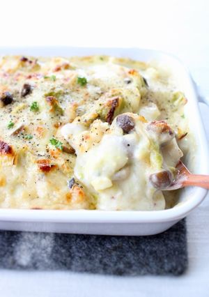 ペロっと食べられちゃう【キャベツグラタン-レシピのメイン写真