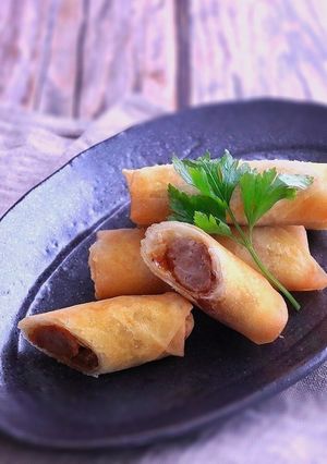 牛カルビマヨネーズの春巻き-レシピのメイン写真