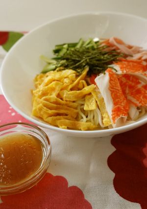 冷やし中華～梅-レシピのメイン写真