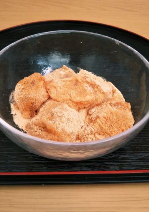 レンジで簡単 ❤️ 糖質オフのわらびもち-レシピのメイン写真