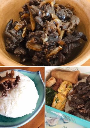 つまみ♡贅沢おにぎり♡贅沢弁当♡牛肉時雨-レシピのメイン写真