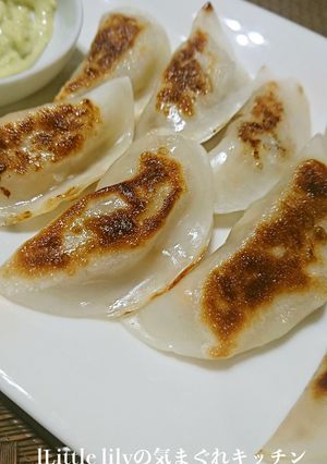 鮭とマグロとエビの餃子-レシピのメイン写真