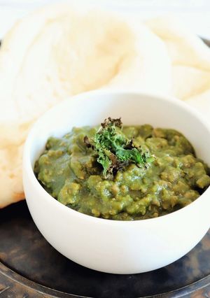 ケールカレー-レシピのメイン写真