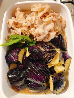 茄子、ピーマン、豚肉の煮浸し-レシピのメイン写真