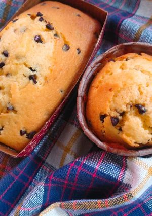 簡単！ミニサイズチョコチップケーキ-レシピのメイン写真