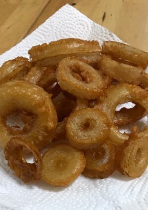 から揚げ粉で☆簡単オニオンリング-レシピのメイン写真