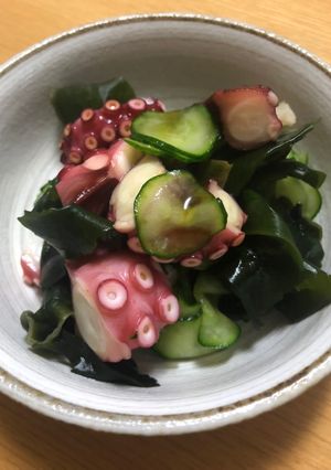 たこの酢の物-レシピのメイン写真
