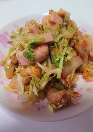 夏バテ防止！簡単サラダ-レシピのメイン写真