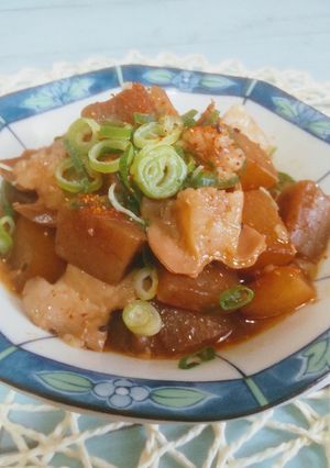 味噌もつ煮込み-レシピのメイン写真
