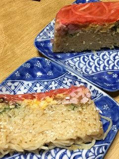 冷やし中華の煮凝り風-レシピのメイン写真