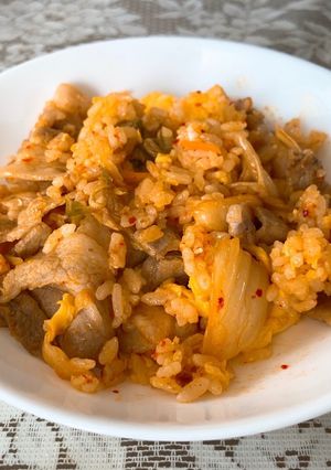 キムチ炒飯-レシピのメイン写真
