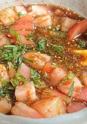 夏万能！麺に！豆腐に！トマトのタレ♪-レシピのメイン写真