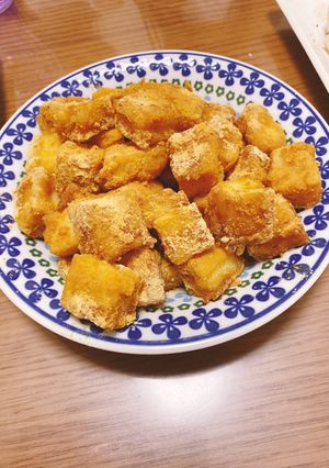 高野豆腐のきなこ和え-レシピのメイン写真