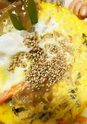 全てレンジオイスター生姜風味豚平焼き風-レシピのメイン写真