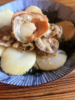 帆立と山芋の磯辺まみれ-レシピのメイン写真
