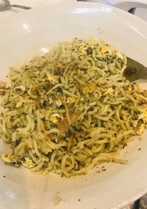 簡単時短節約！しそたま炒飯　糖質制限も◎-レシピのメイン写真