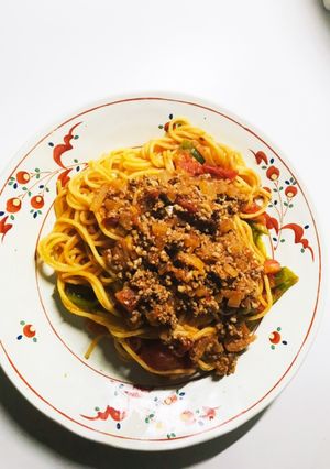手作りミートパスタ-レシピのメイン写真