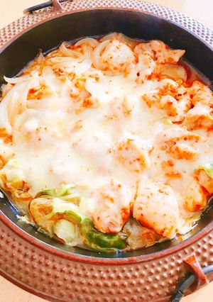 調味料はハリッサひとつ♡チーズダッカルビ-レシピのメイン写真