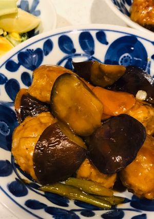 時短！冷凍肉団子でちゃちゃっと甘酢炒め-レシピのメイン写真